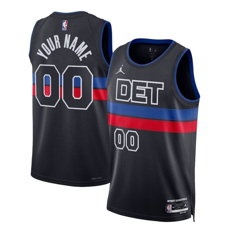 Camisa NBA - Detroit Pistons - 2023 - Edição de Impacto - Azul
