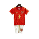Kit Infantil Bayern de Munique 25/26 Edição 125º Aniversário - Vermelha