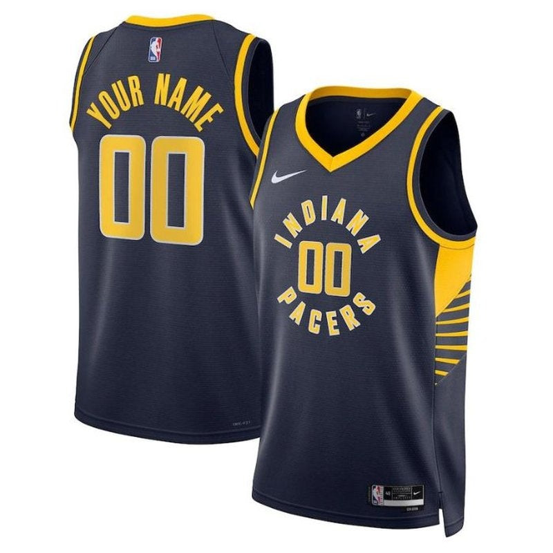 Camisa NBA - Indiana Pacers - 2023 Azul Marinho - Edição Ícone