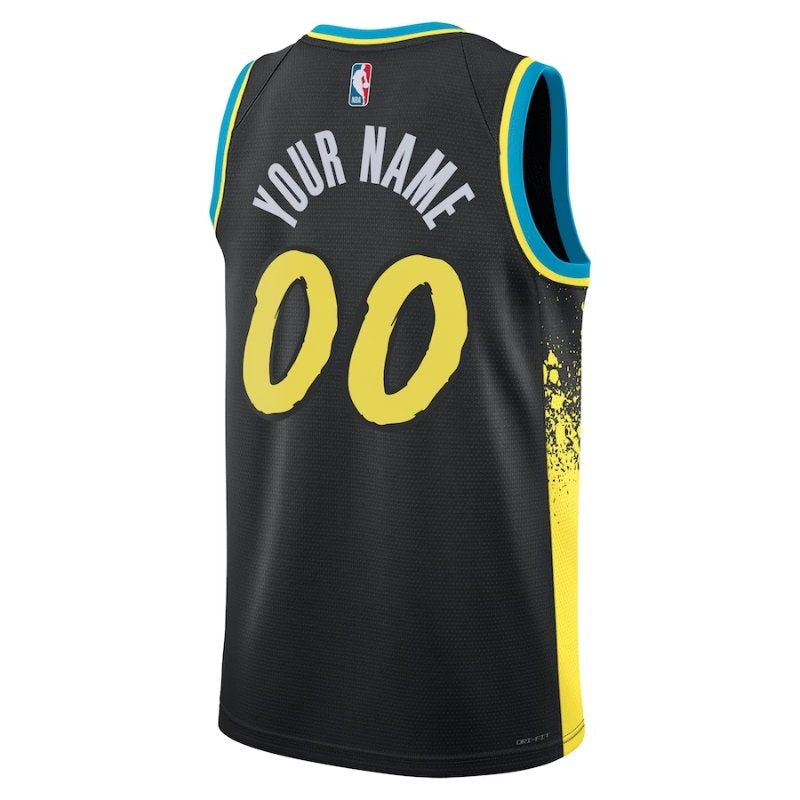 Camisa NBA - Indiana Pacers - 23/24 - Preto - Edição Cidade