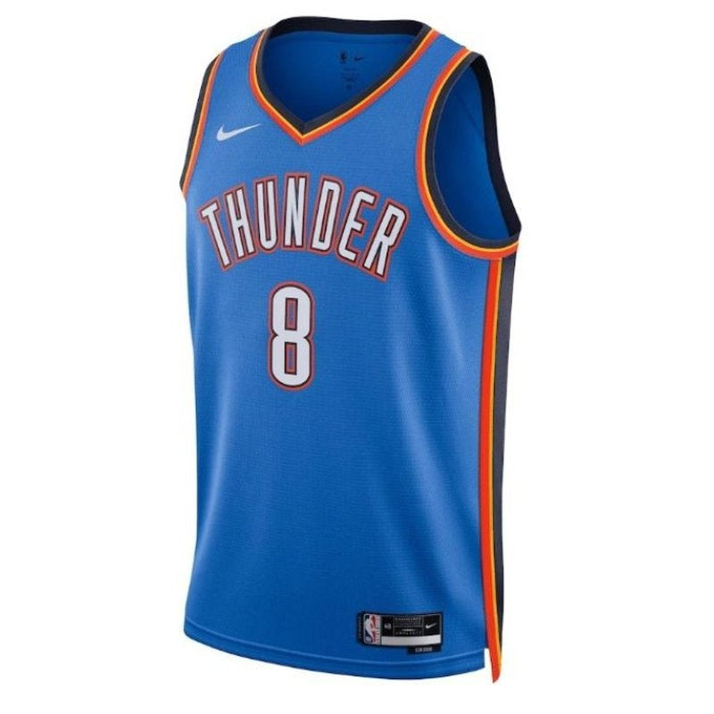 Camisa NBA Jalen Williams - Oklahoma City Thunder - 2023 - Edição Ícone - Azul