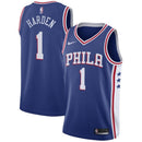 Camisa NBA James Harden - Philadelphia 76ers - 20222 - Edição Ícone - Retrô