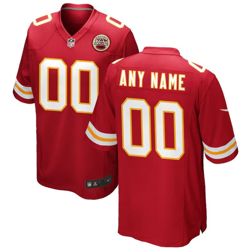 Camisa NFL Kansas City Chiefs - Versão de Jogo - Vermelho