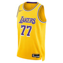 Camisa NBA Luka Dončić - Los Angeles Lakers - Edição Ícone 2024 - Ouro - Unisex