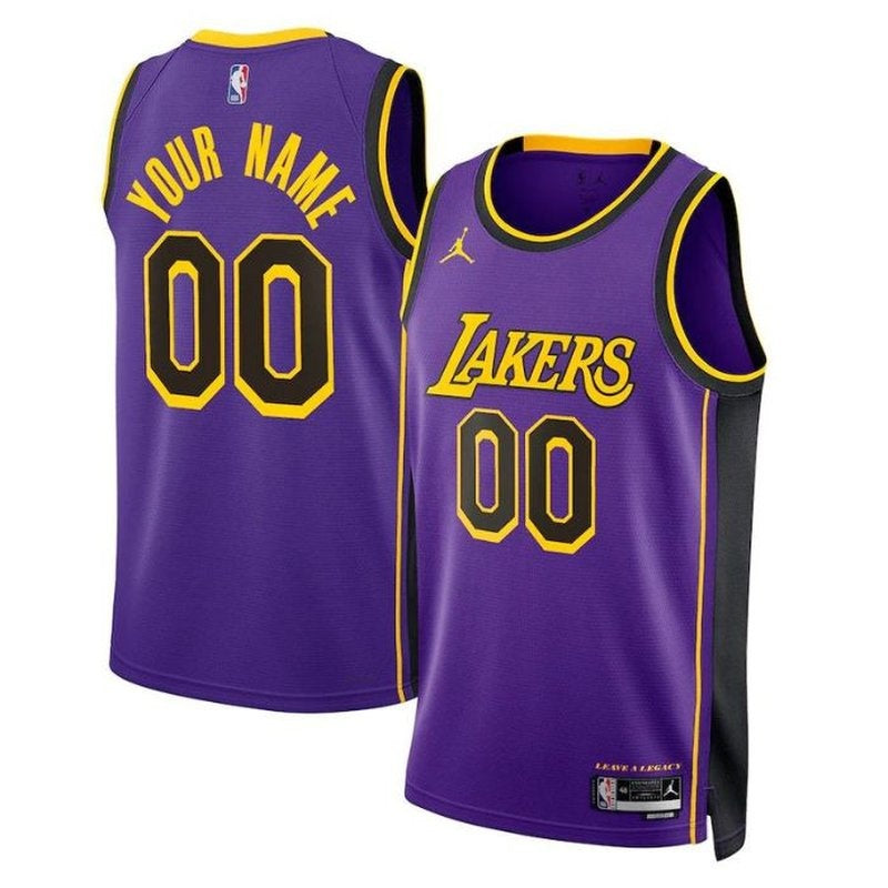 Camisa NBA - Los Angeles Lakers - 2023 - Edição de Impacto - Roxo