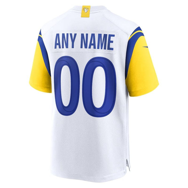 Camisa NFL Los Angeles Rams - Edição Personalizada - Branco
