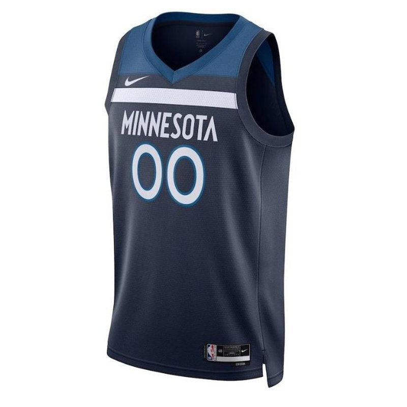 Camisa NBA - Minnesota Timberwolves - 2023 Azul Marinho - Edição Ícone