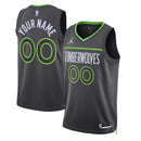 Camisa NBA - Minnesota Timberwolves - 2023 - Edição de Impacto - Preto