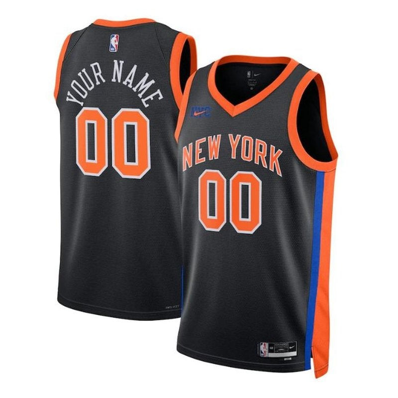 Camisa NBA - New York Knicks - 2023 - Edição Cidade - Preto