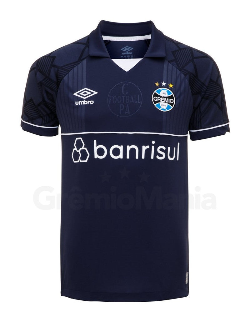 Camisa Grêmio 23/24 Goleiro - Azul - Versão Torcedor