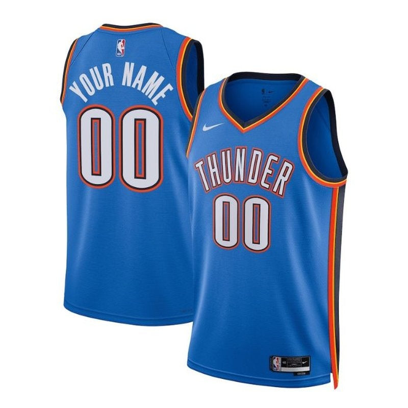 Camisa NBA - Oklahoma City Thunder - 2023 Azul - Edição Ícone