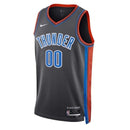 Camisa NBA - Oklahoma City Thunder - 2023 - Edição Cidade - Preto