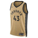 Camisa NBA Pascal Siakam - Toronto Raptors - 23/24 - Ouro - Edição Cidade