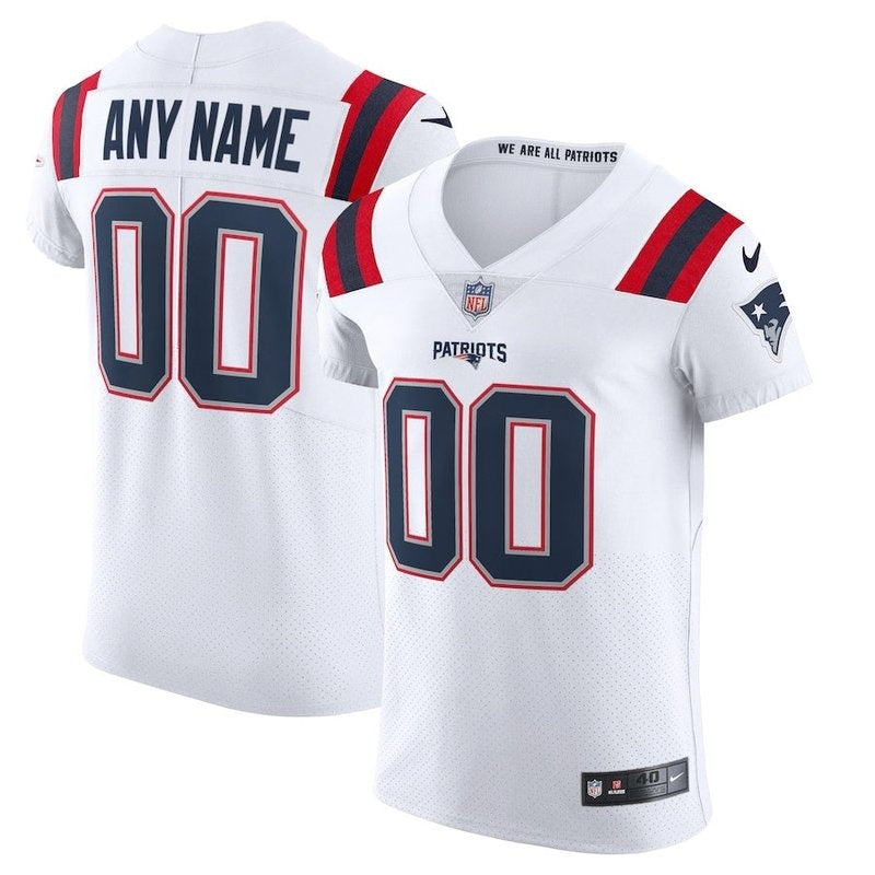 Camisa NFL Patriots - Edição Personalizada - Branco