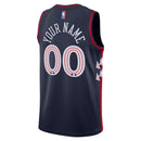 Camisa NBA - Philadelphia 76ers - 23/24 - Azul Marinho - Edição Cidade