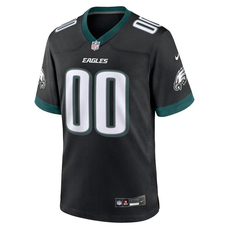 Camisa NFL Philadelphia Eagles - Versão Alternativa de Jogo - Preto