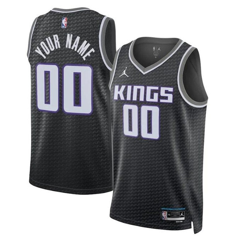 Camisa NBA - Sacramento Kings - 2023 - Edição de Impacto - Preto