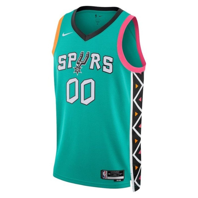 Camisa NBA - San Antonio Spurs - 2023 - Edição Cidade - Turquesa