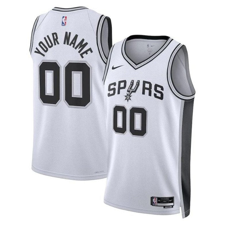 Camisa NBA - San Antonio Spurs - 2023 Branco - Edição Associação
