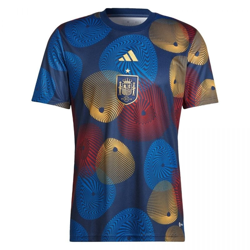 Camisa Espanha 22/23 Pré-Jogo - Versão Torcedor