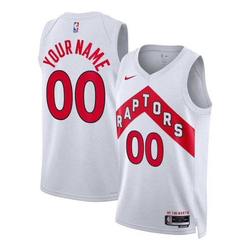 Camisa NBA - Toronto Raptors - 2023 Branco - Edição Associação