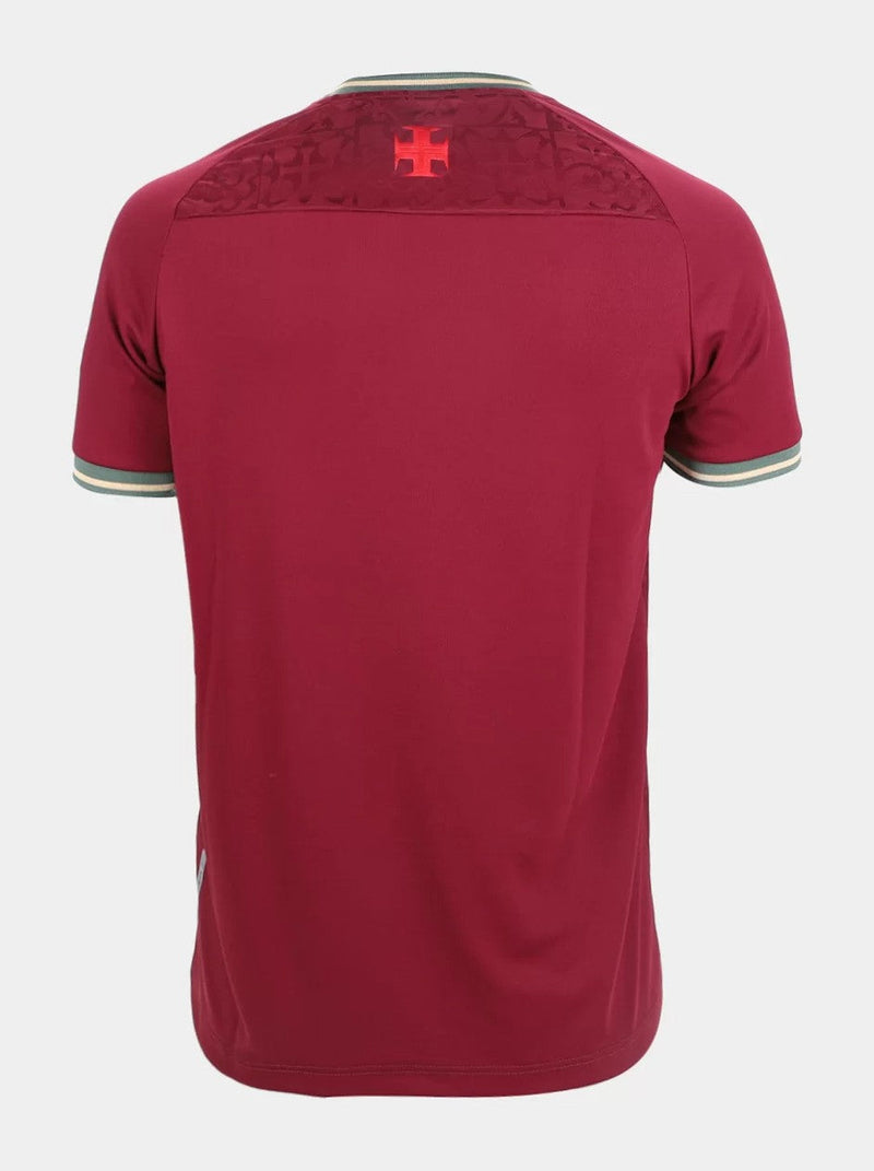 Camisa Vasco 22/23 Goleiro - Bordô - Todos os Patrocínios - Versão Torcedor