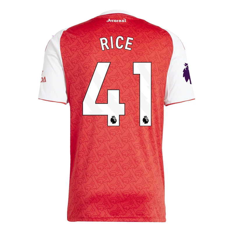 Camisa Declan Rice - Arsenal 25/26 I Home - Versão Torcedor