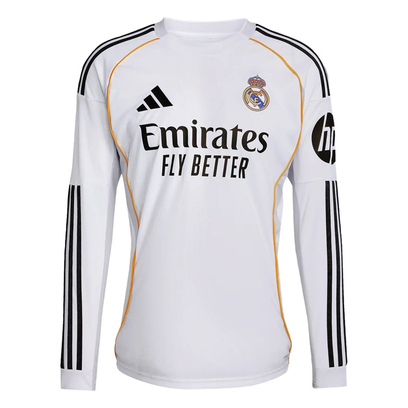 Camisa Real Madrid 25/26 I Home - Manga Longa